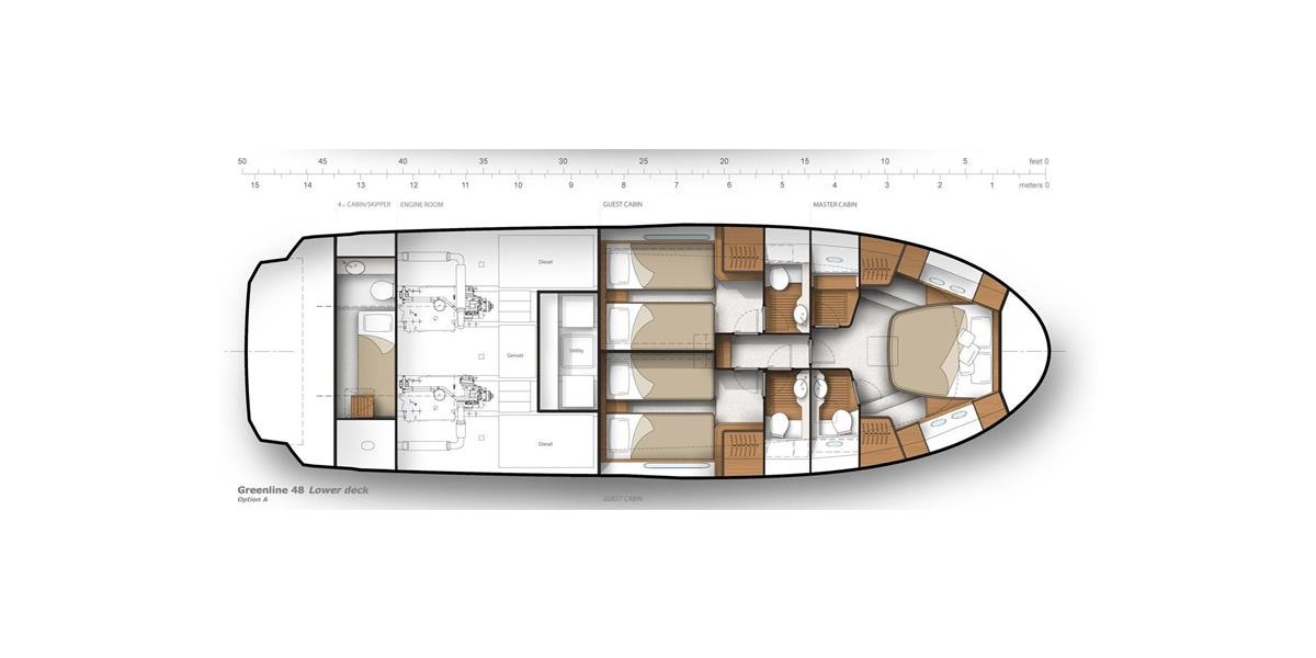 Greenline 48, Vegas | Yacht Charter Croatia
