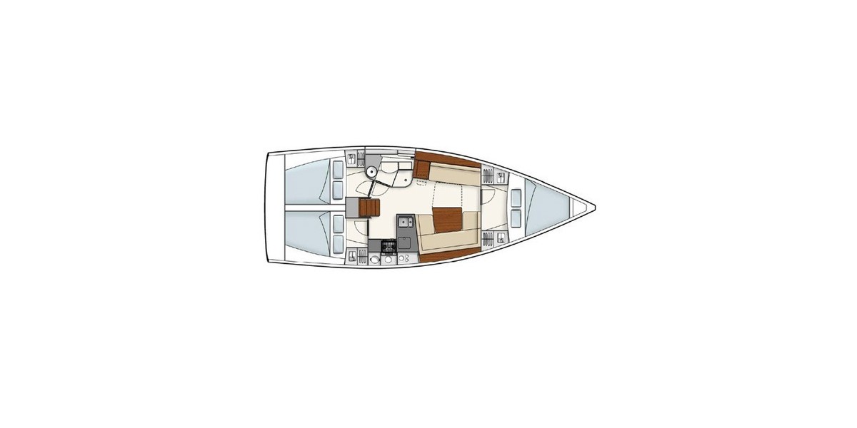 Hanse 385, Riana | Yacht Charter Croatia