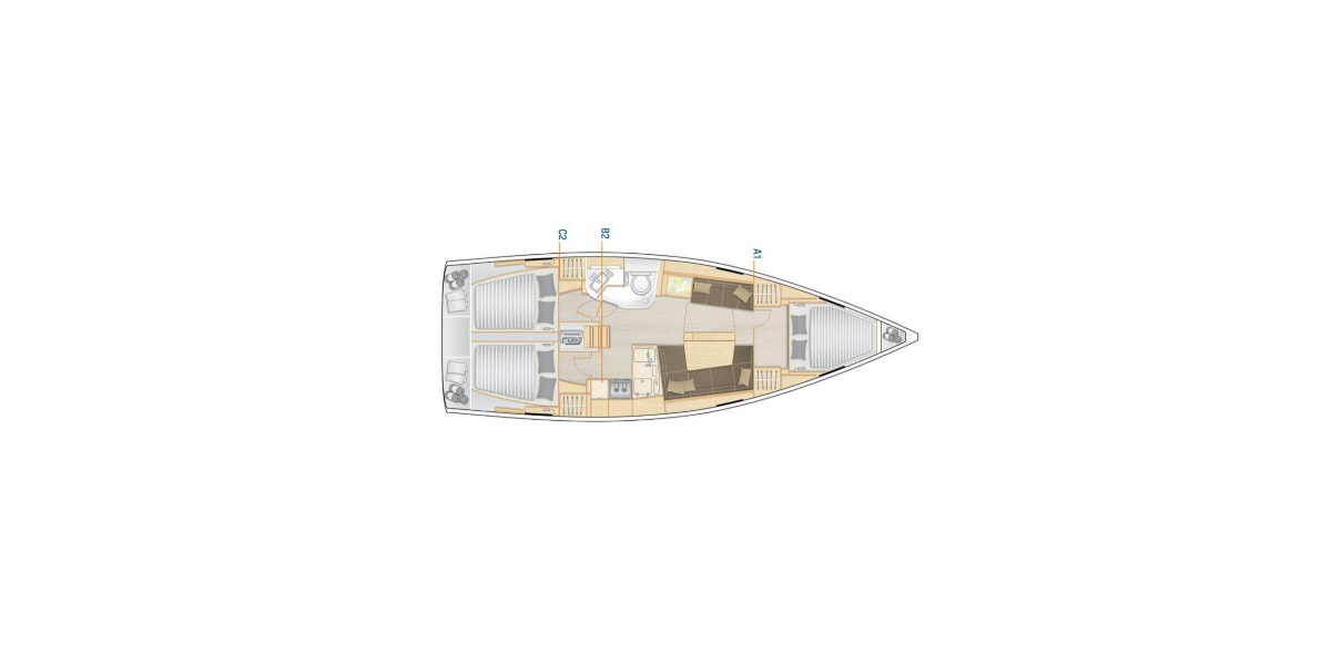 Hanse 388, Calypso | Yacht Charter Croatia