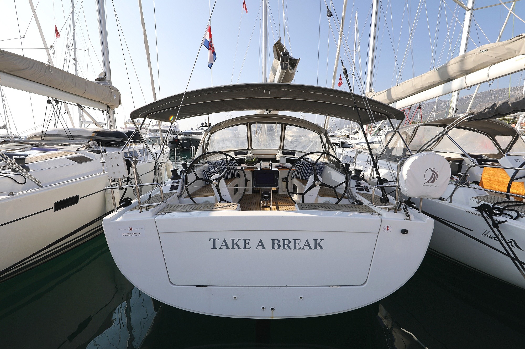 Hanse 415, take a break | Yacht Charter Croatia
