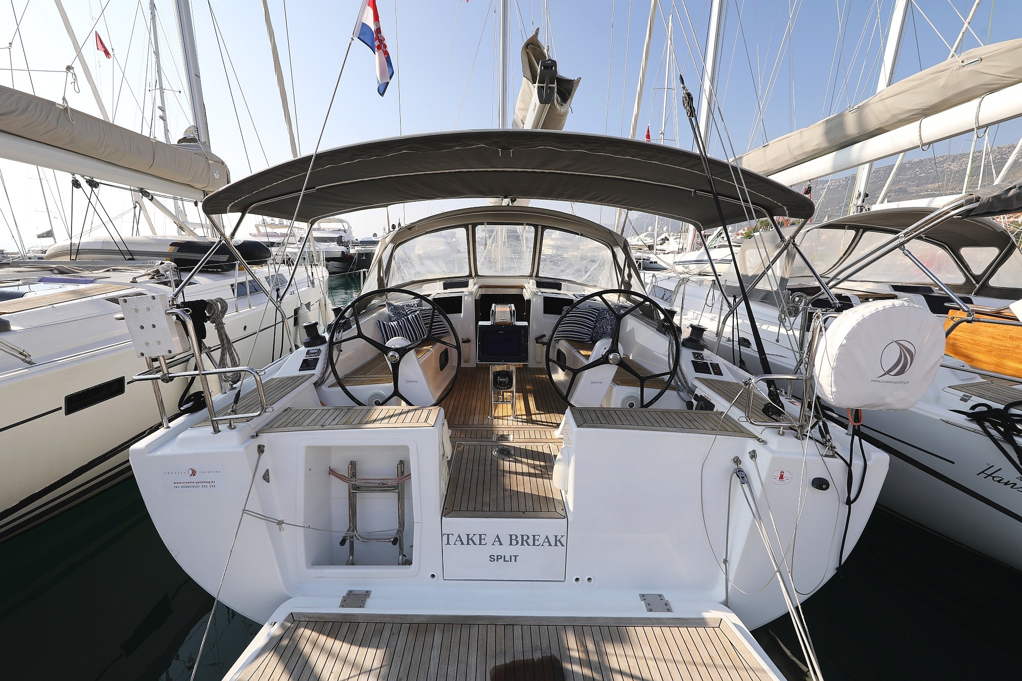 Hanse 415, take a break | Yacht Charter Croatia