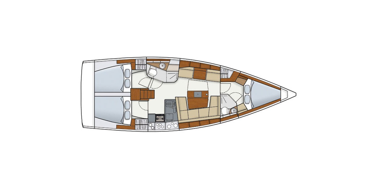Hanse 415, Natali | Yacht Charter Croatia