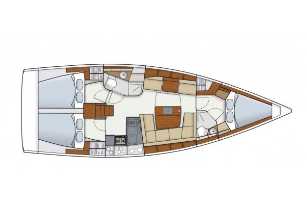 Hanse 415, Mickey | Yacht Charter Croatia
