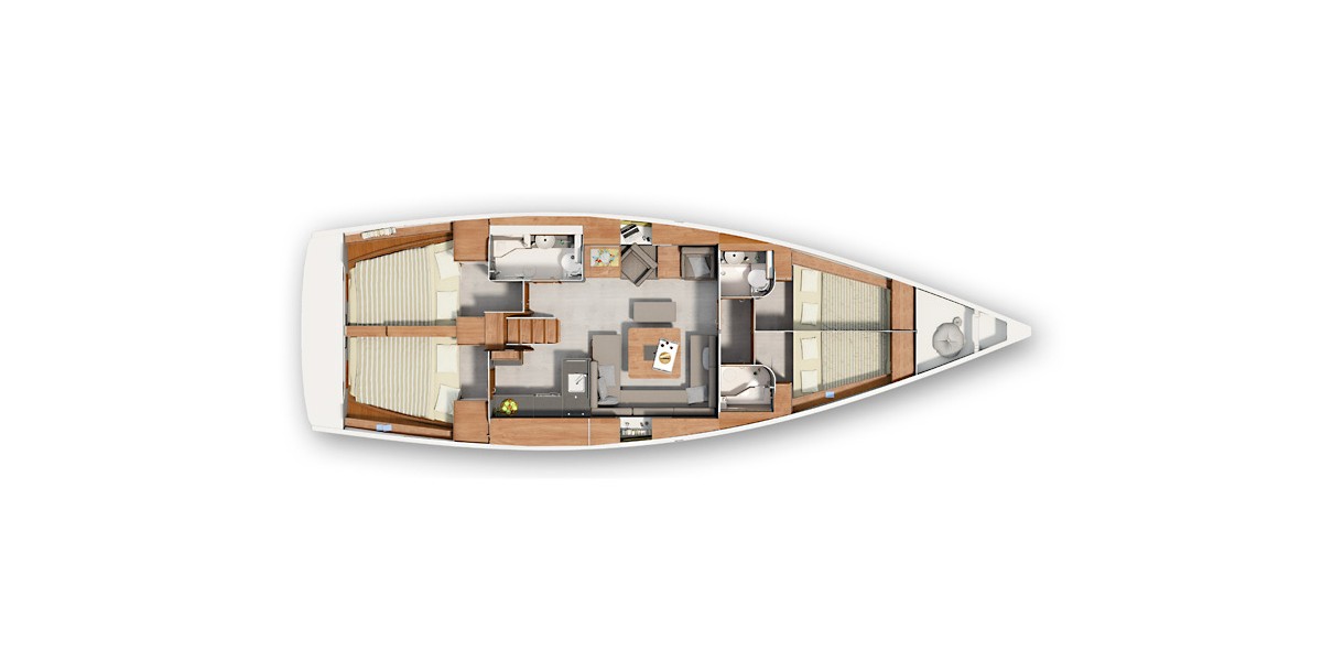 Hanse 455, Bare Necessities | Yacht Charter Croatia