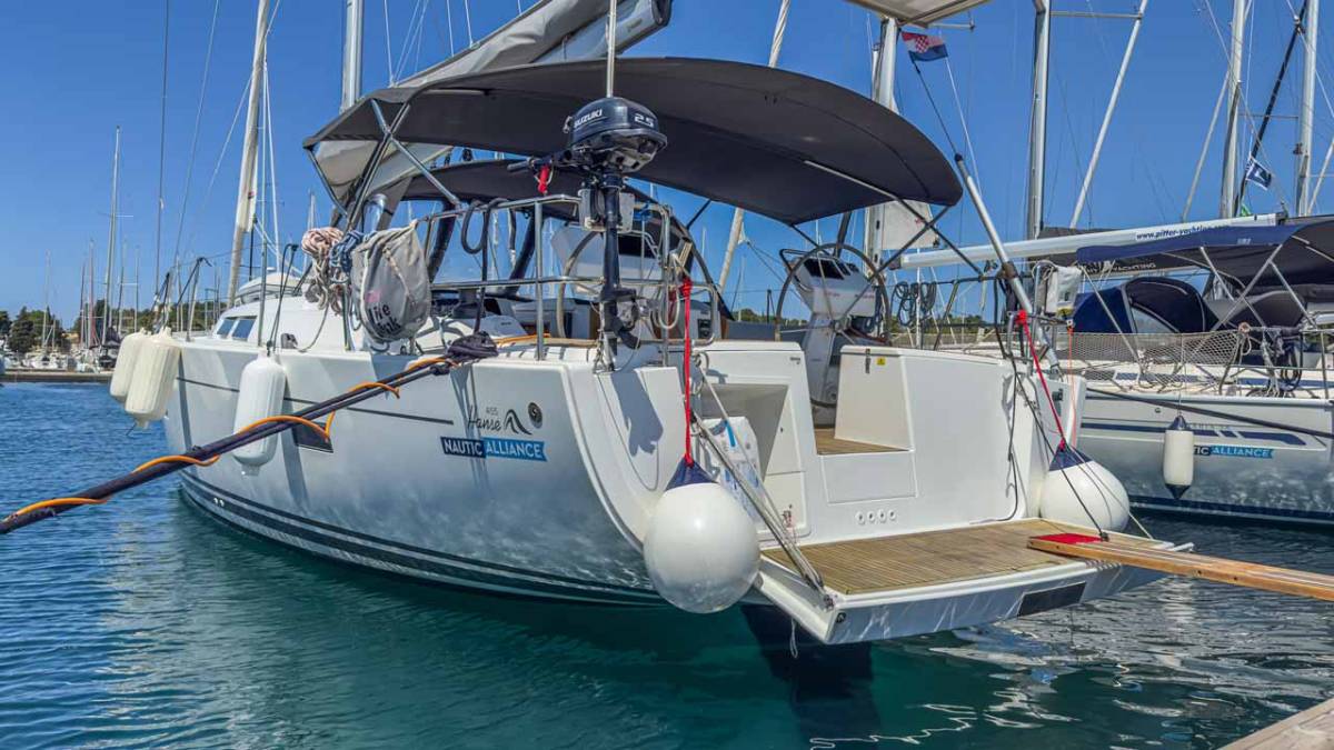 Hanse 455, Sea Legend | Yacht Charter Croatia
