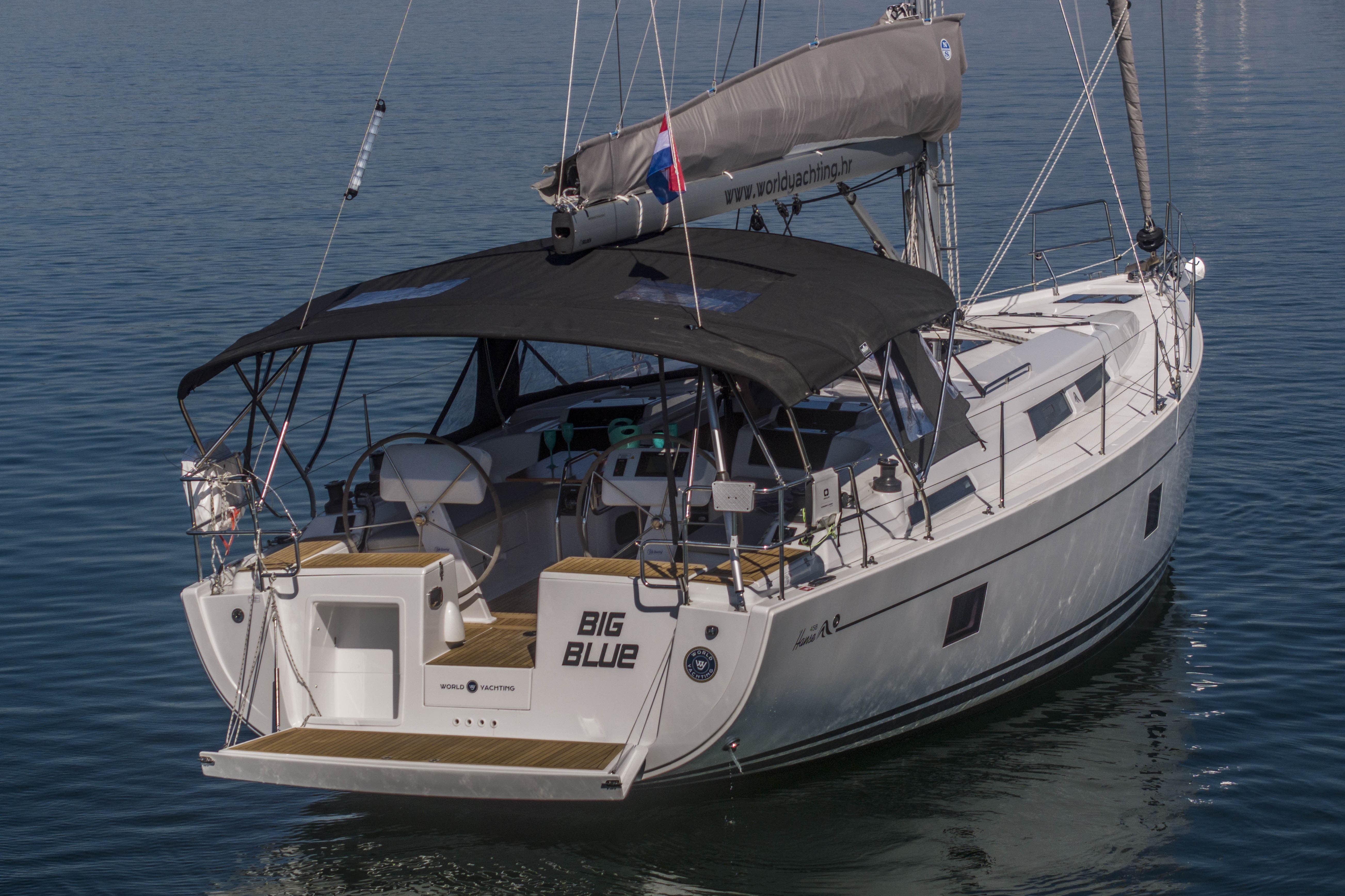 Hanse 458, Big Blue | Yacht Charter Croatia