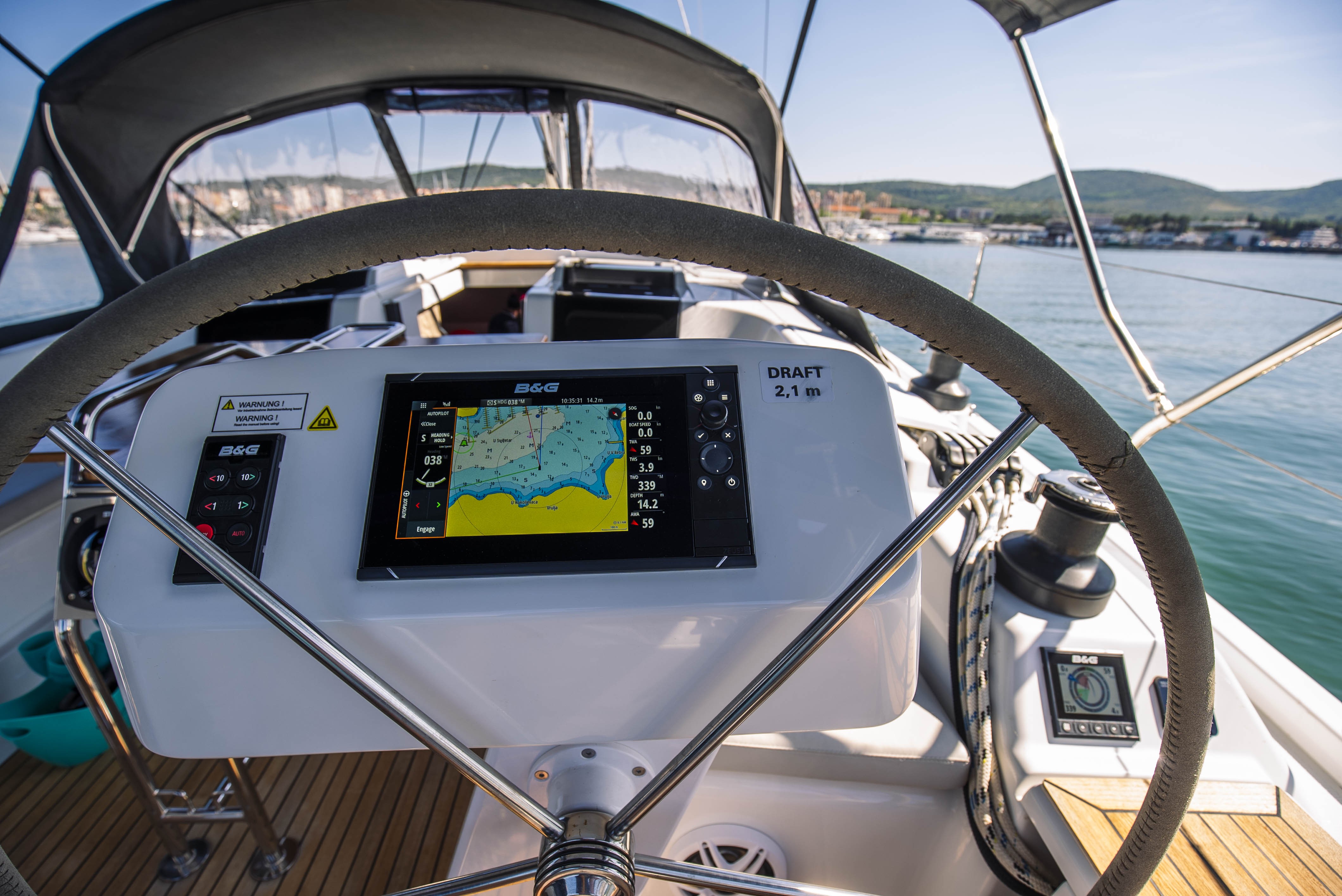 Hanse 458, Big Blue | Yacht Charter Croatia