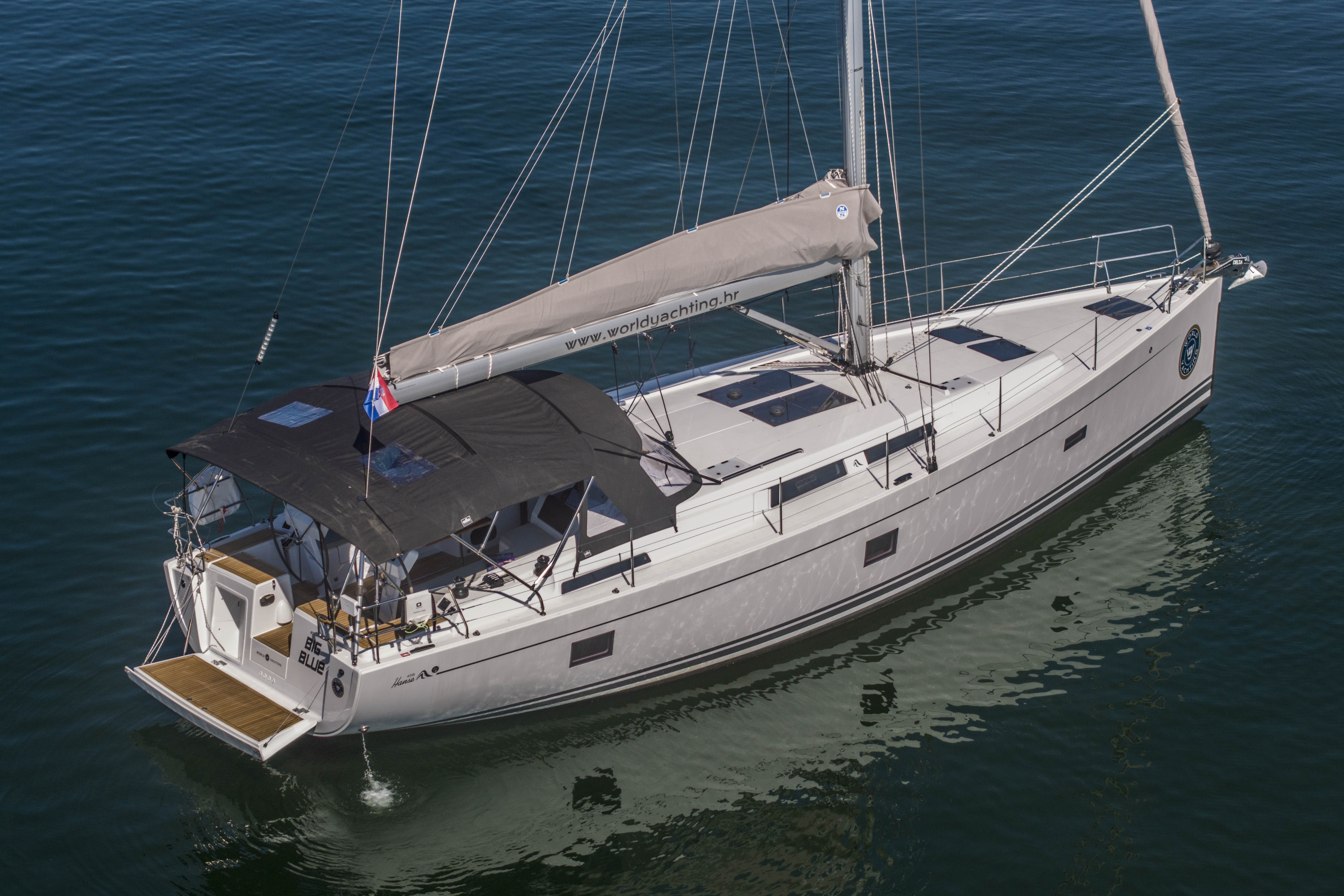Hanse 458, Big Blue | Yacht Charter Croatia