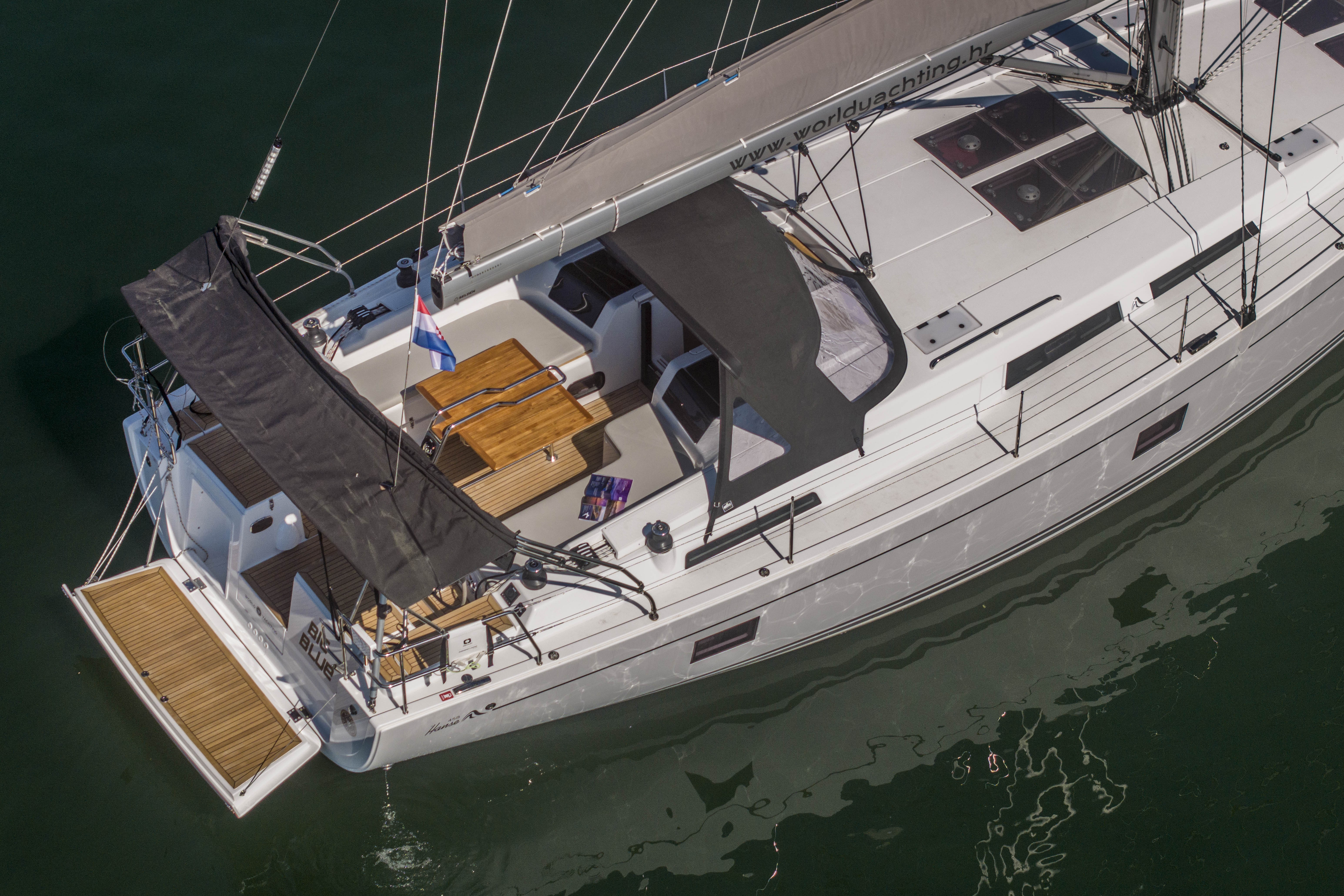Hanse 458, Big Blue | Yacht Charter Croatia