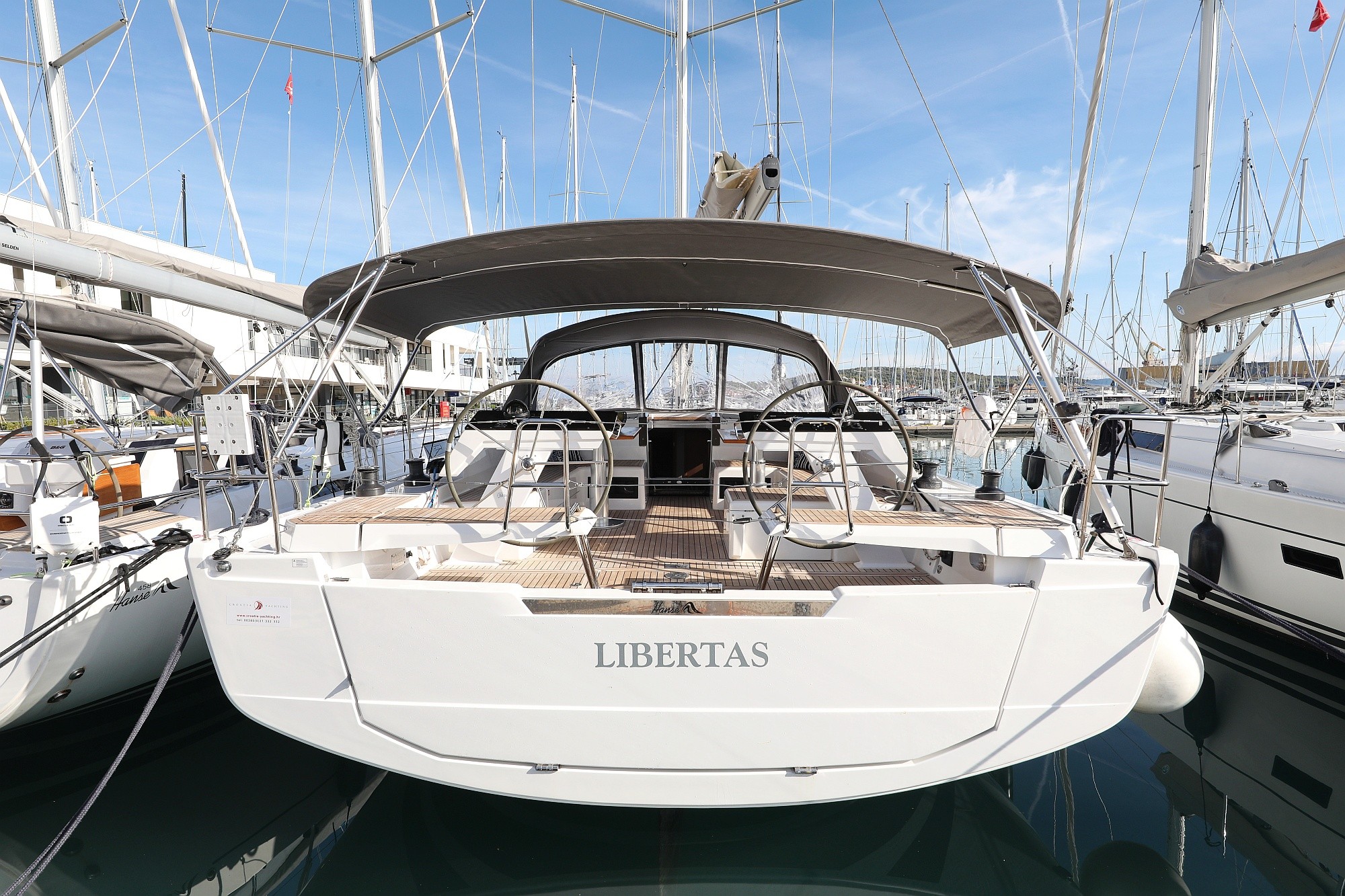 Hanse 460, Libertas | Yachtcharter Kroatien
