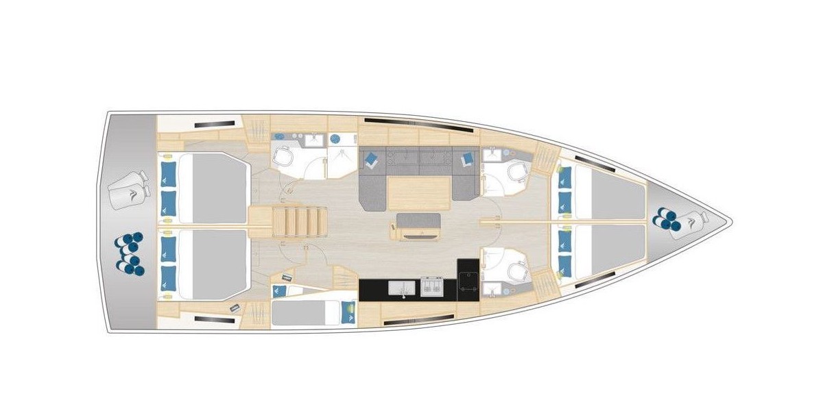 Hanse 460, Riesling | Yacht Charter Croatia