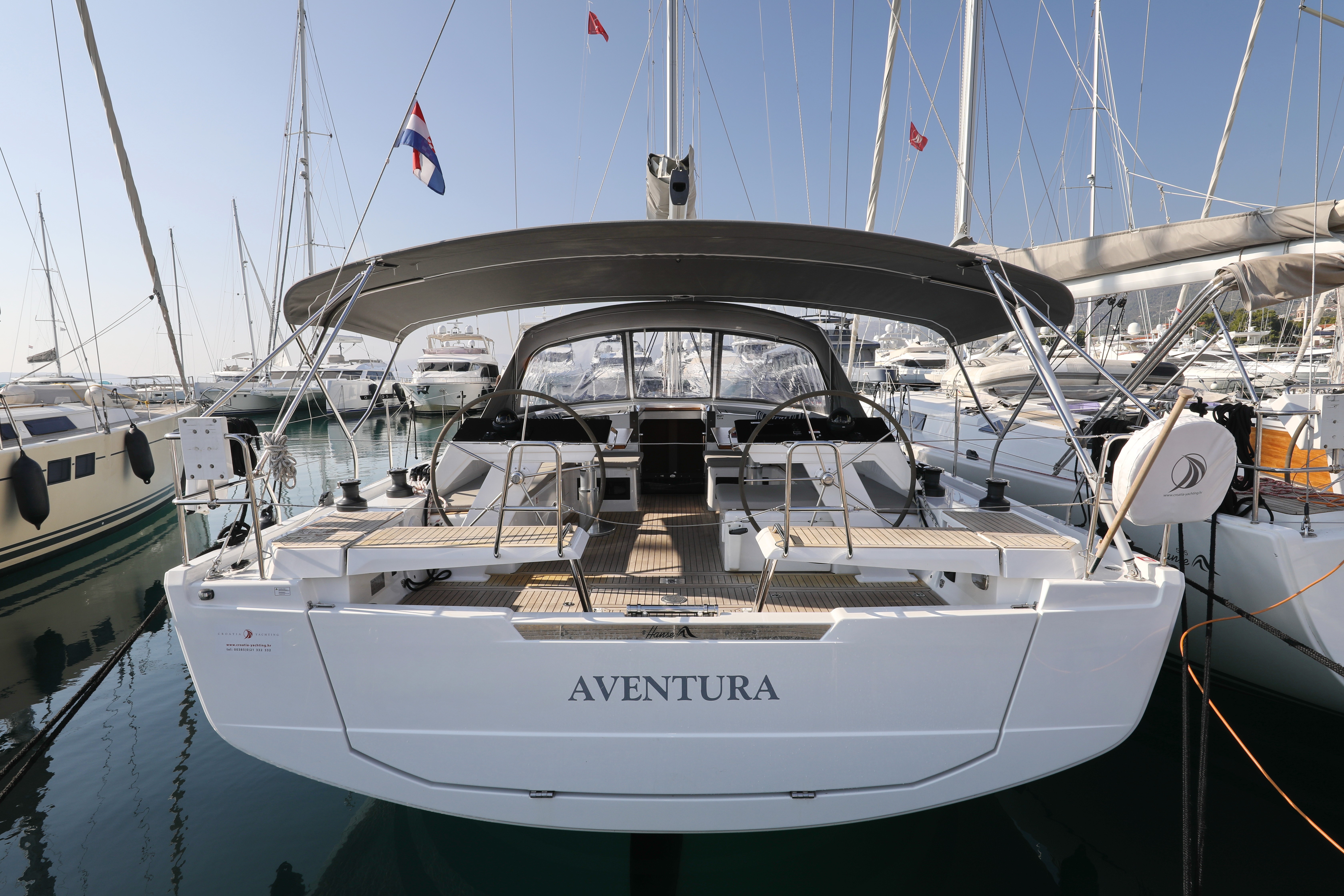 Hanse 460, Aventura | Yacht Charter Croatia