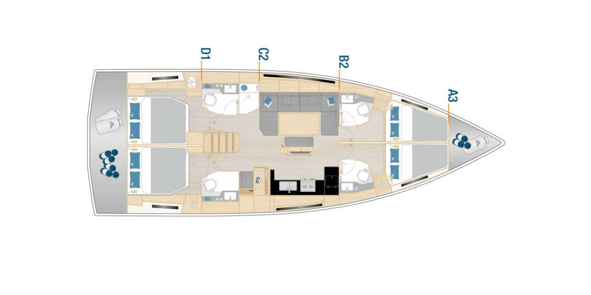 Hanse 460, Atmosphere | Yacht Charter Croatia