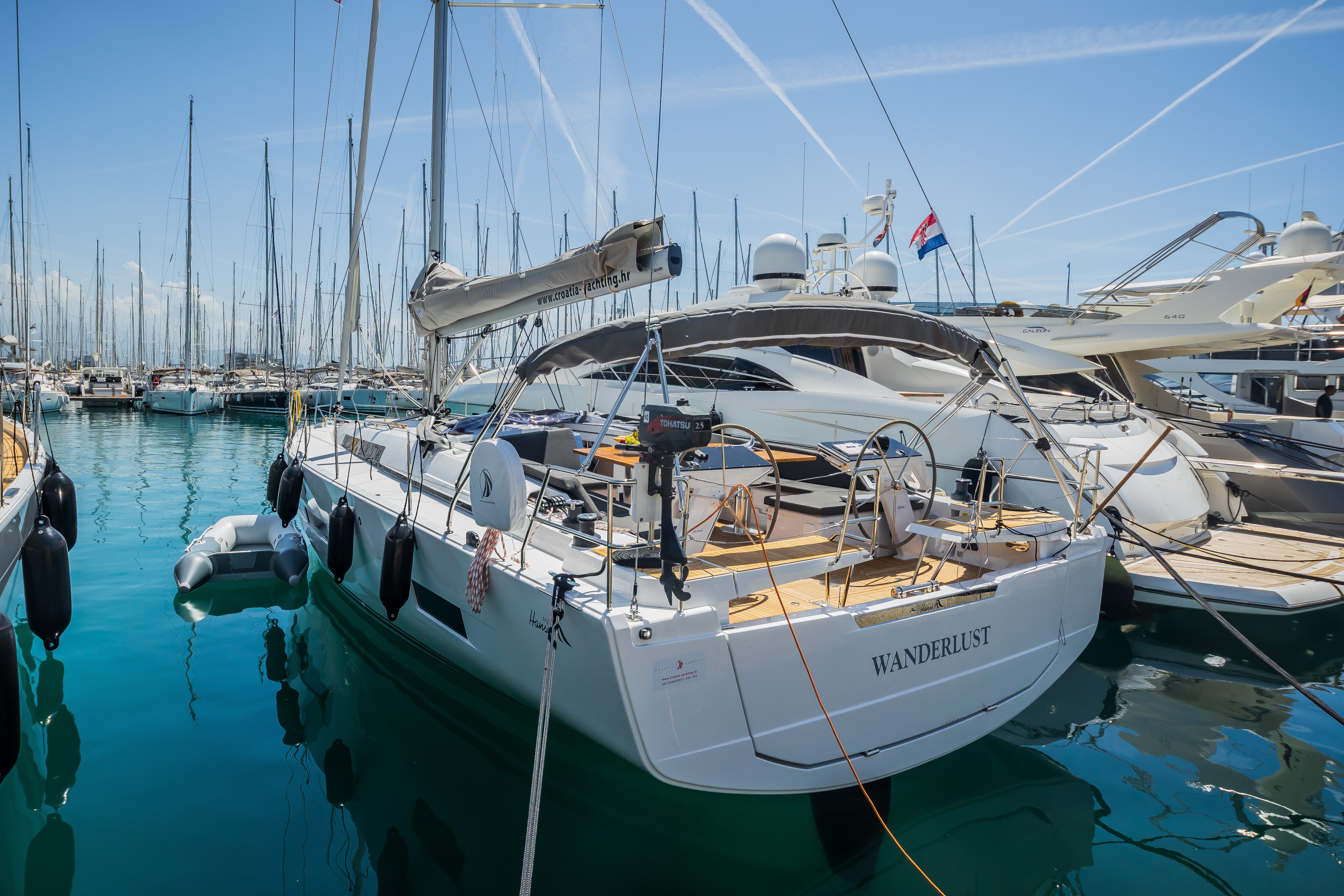 Hanse 460, Wanderlust | Yacht Charter Croatia