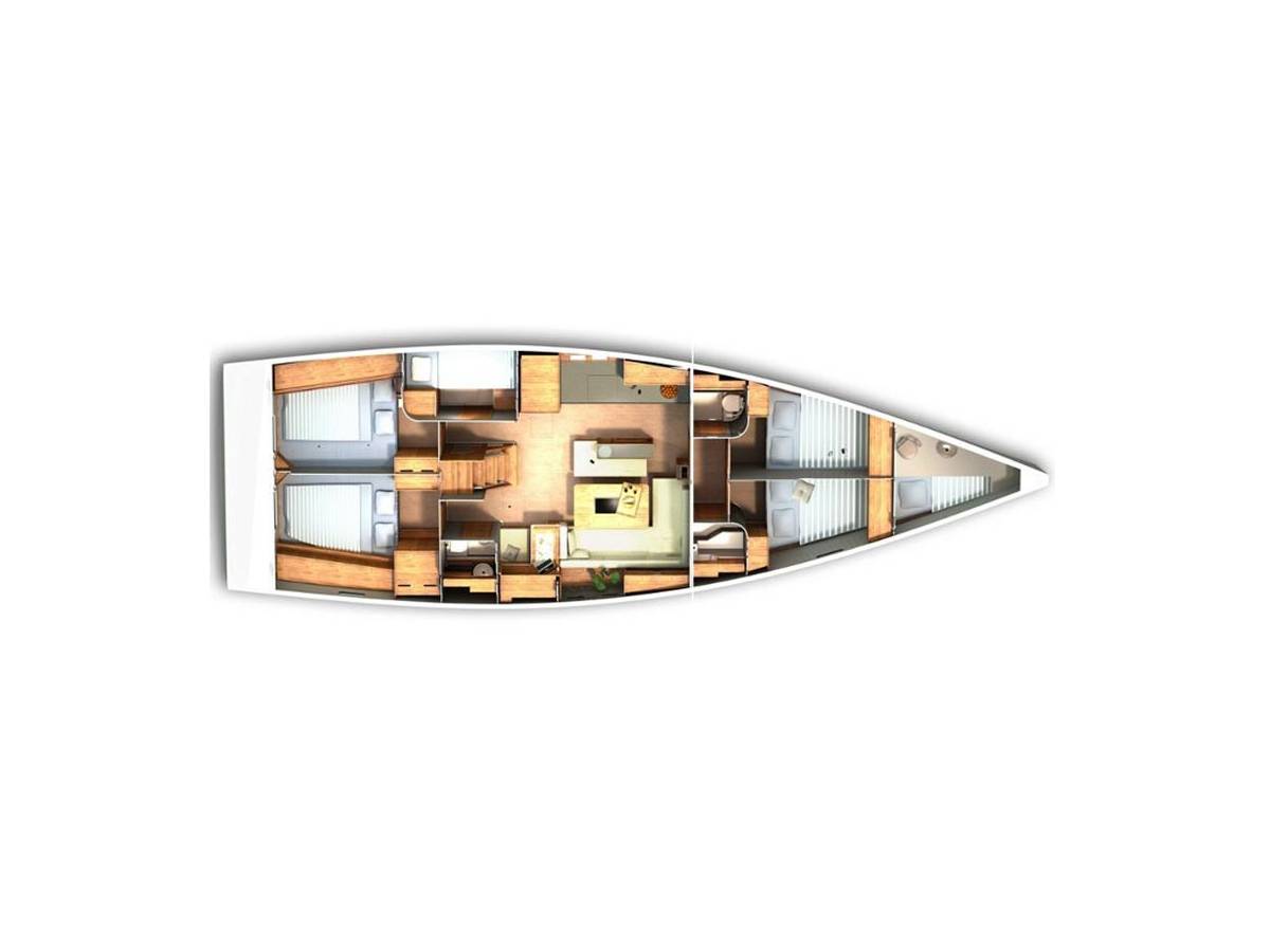 Hanse 505, Skyline | Yacht Charter Croatia