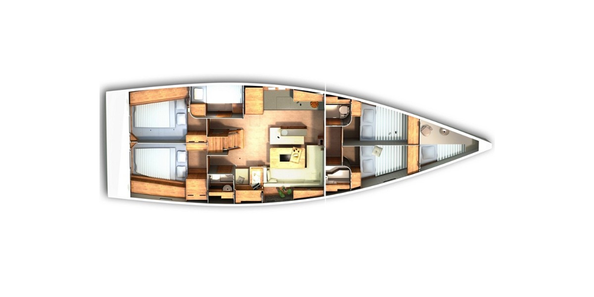 Hanse 505, Anse | Yachtcharter Kroatien