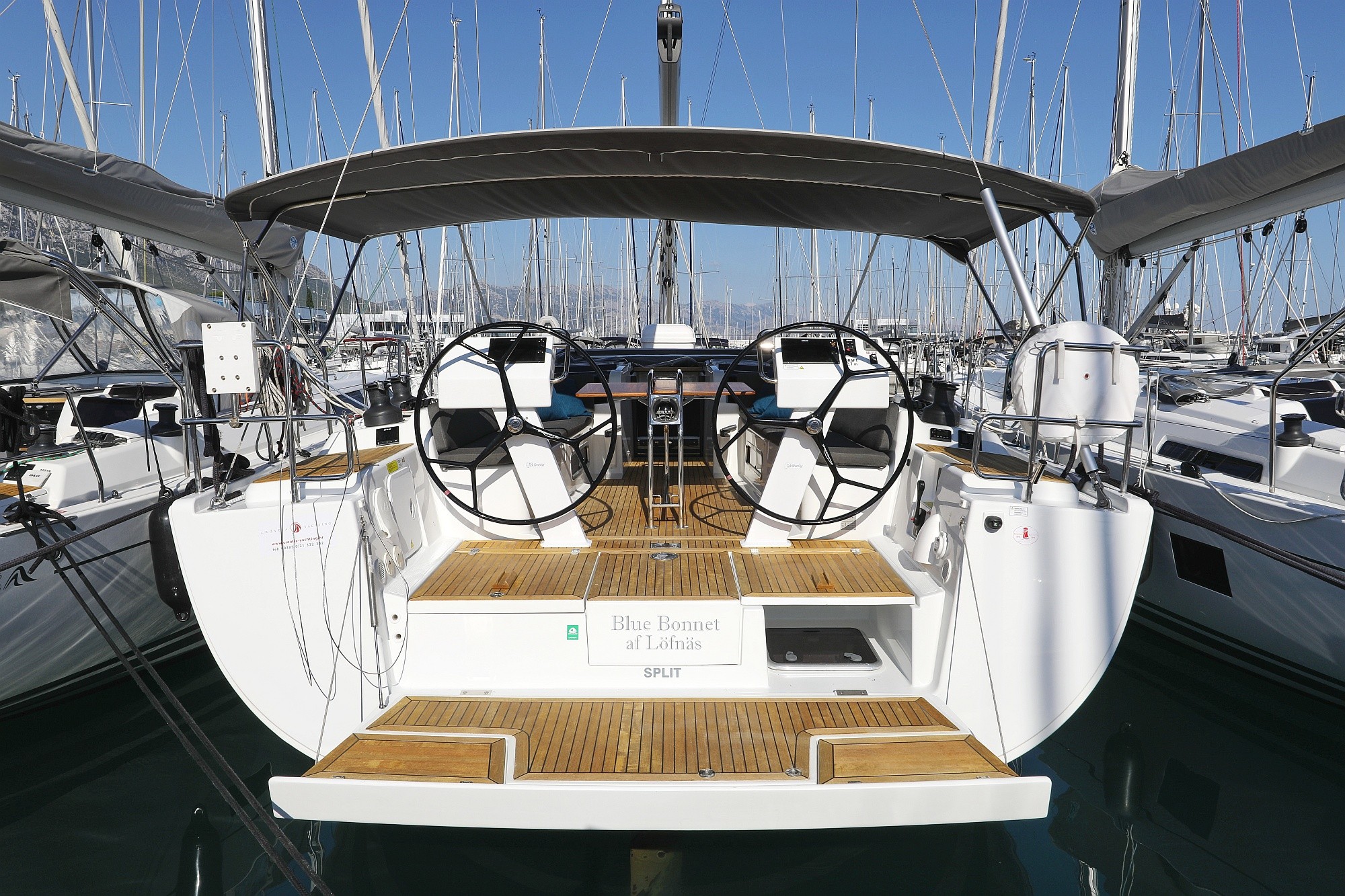 Hanse 505, Blue Bonnet af Lovnas - OW | Yacht Charter Croatia