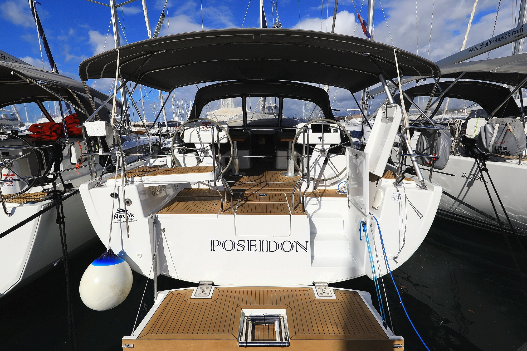 Hanse 508, Poseidon | Yacht Charter Croatia