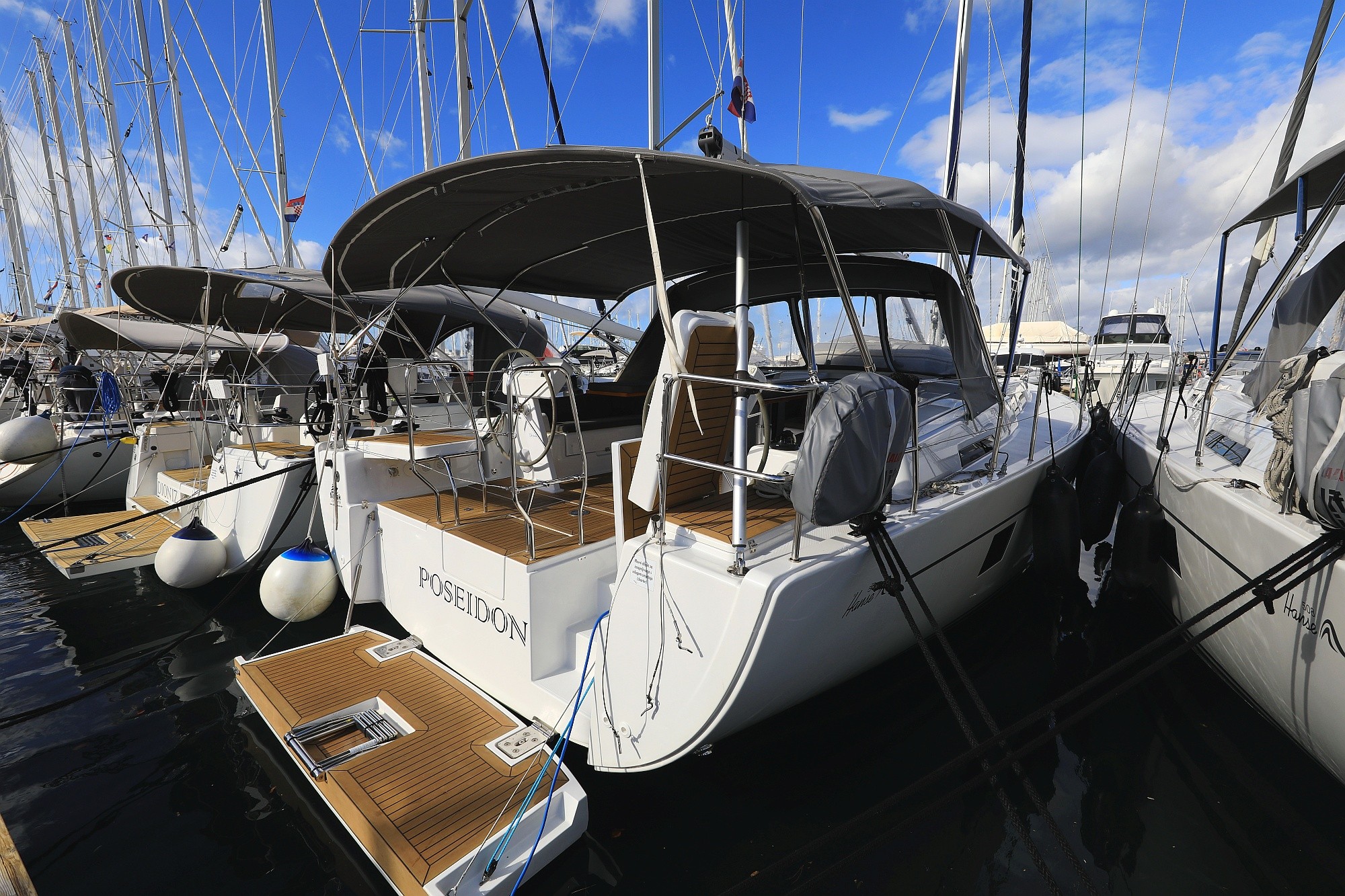 Hanse 508, Poseidon | Yacht Charter Croatia