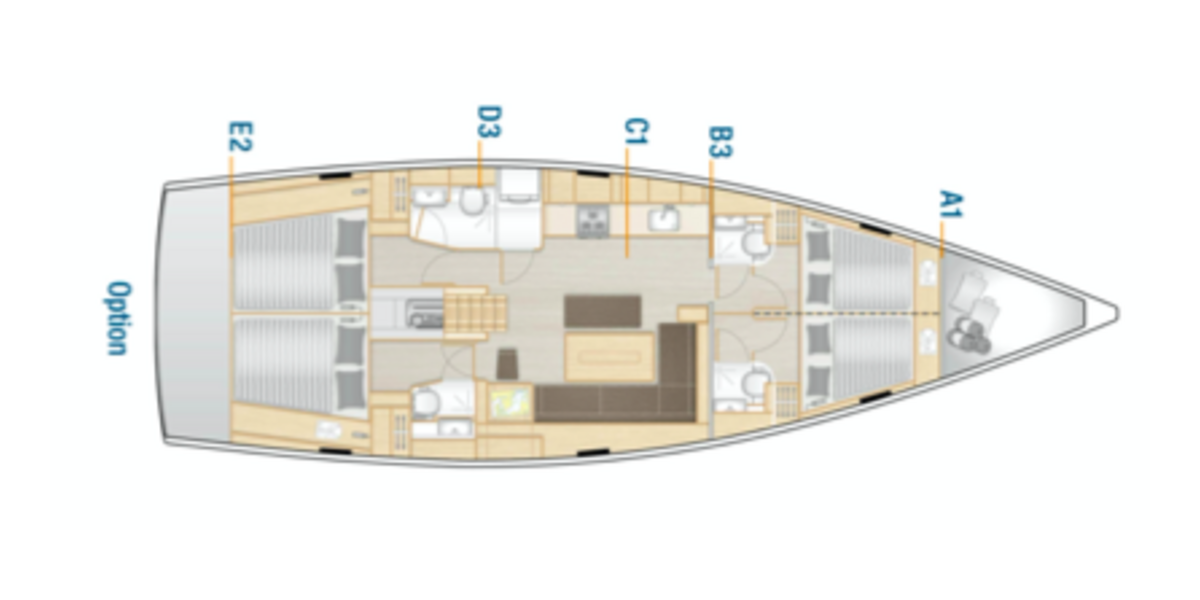 Hanse 508, Evelyn | Yacht Charter Croatia
