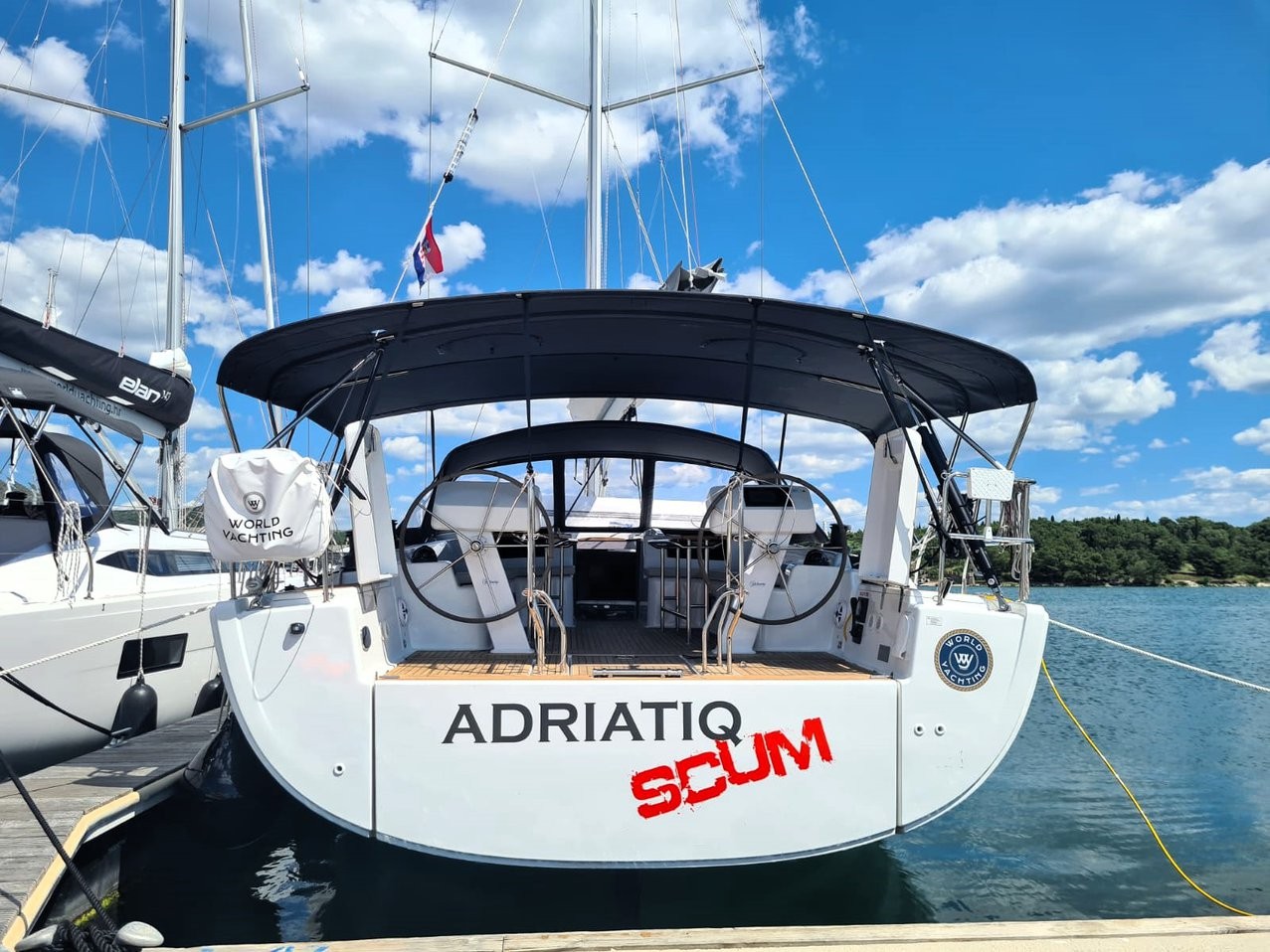 Hanse 508 Adriatiq Scum | Yachtcharter Kroatien