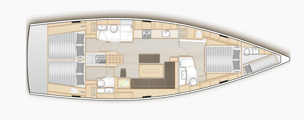 Hanse 508, Bright Future | Yacht Charter Croatia