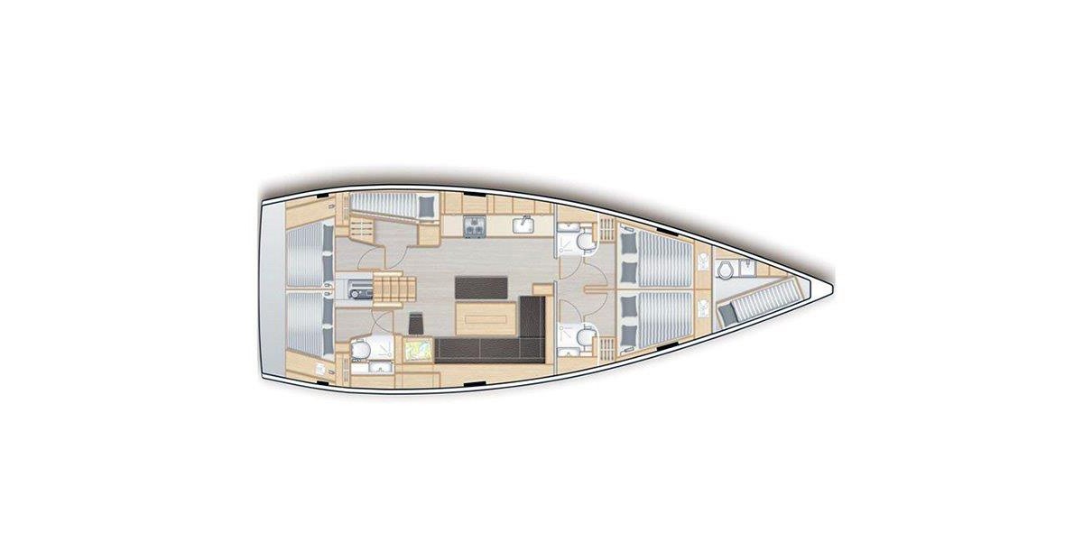 Hanse 508, Alian | Yacht Charter Croatia