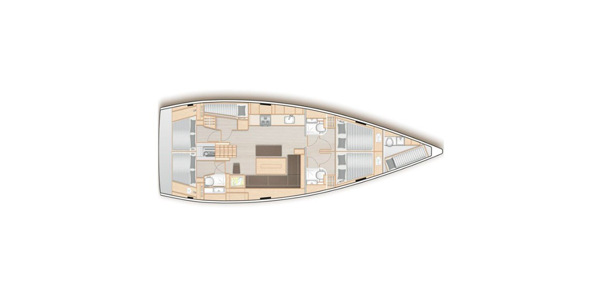 Hanse 508, Pegasus | Yachtcharter Kroatien