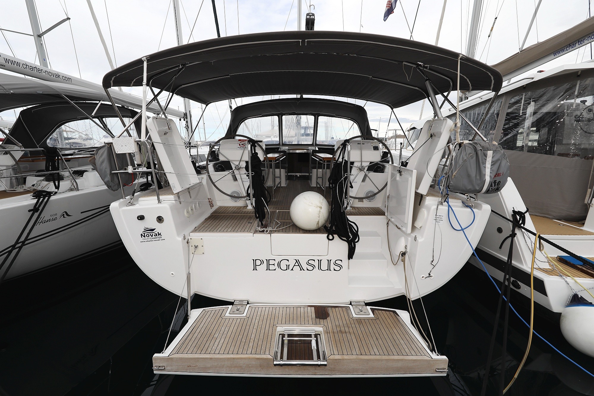 Hanse 508, Pegasus | Yachtcharter Kroatien