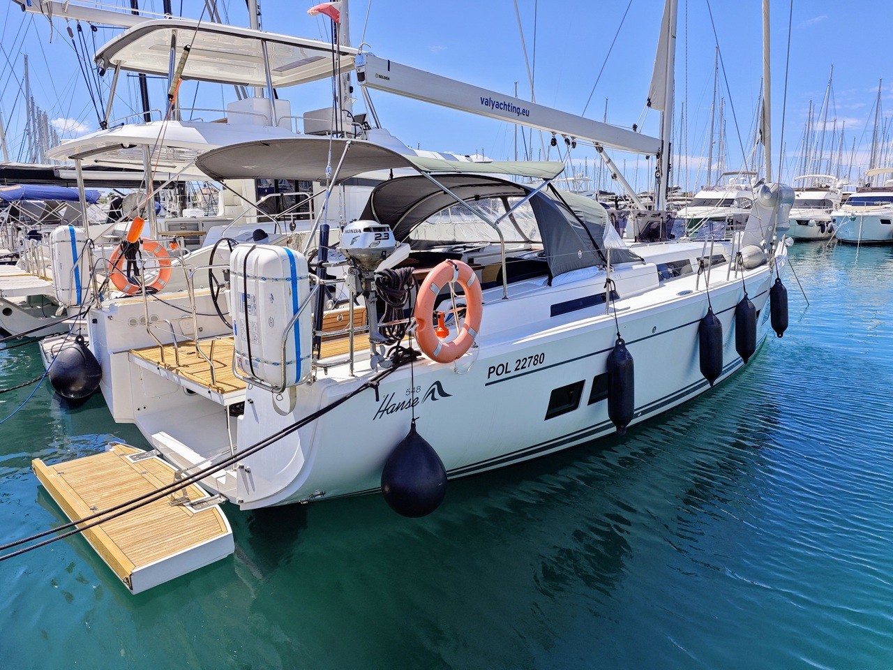 Hanse 548, Lady Ardea | Yacht Charter Croatia