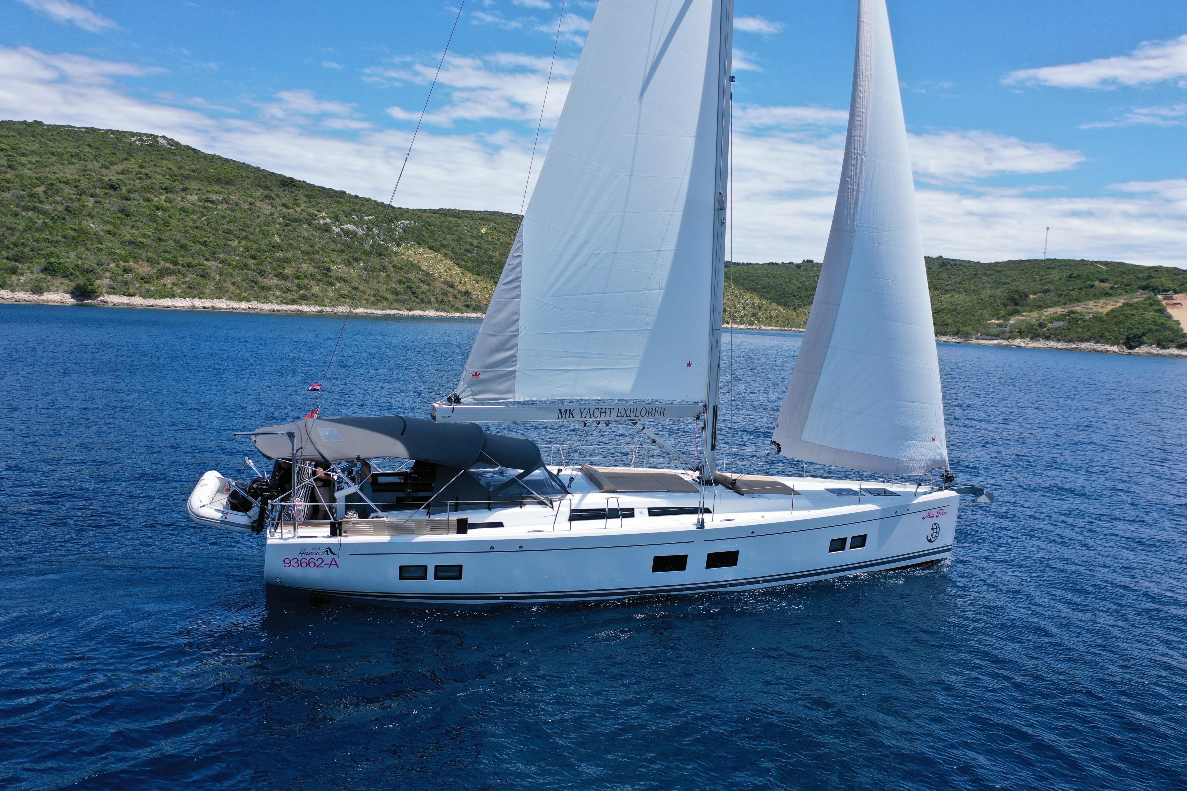 Hanse 548, Mila Felice | Yacht Charter Croatia