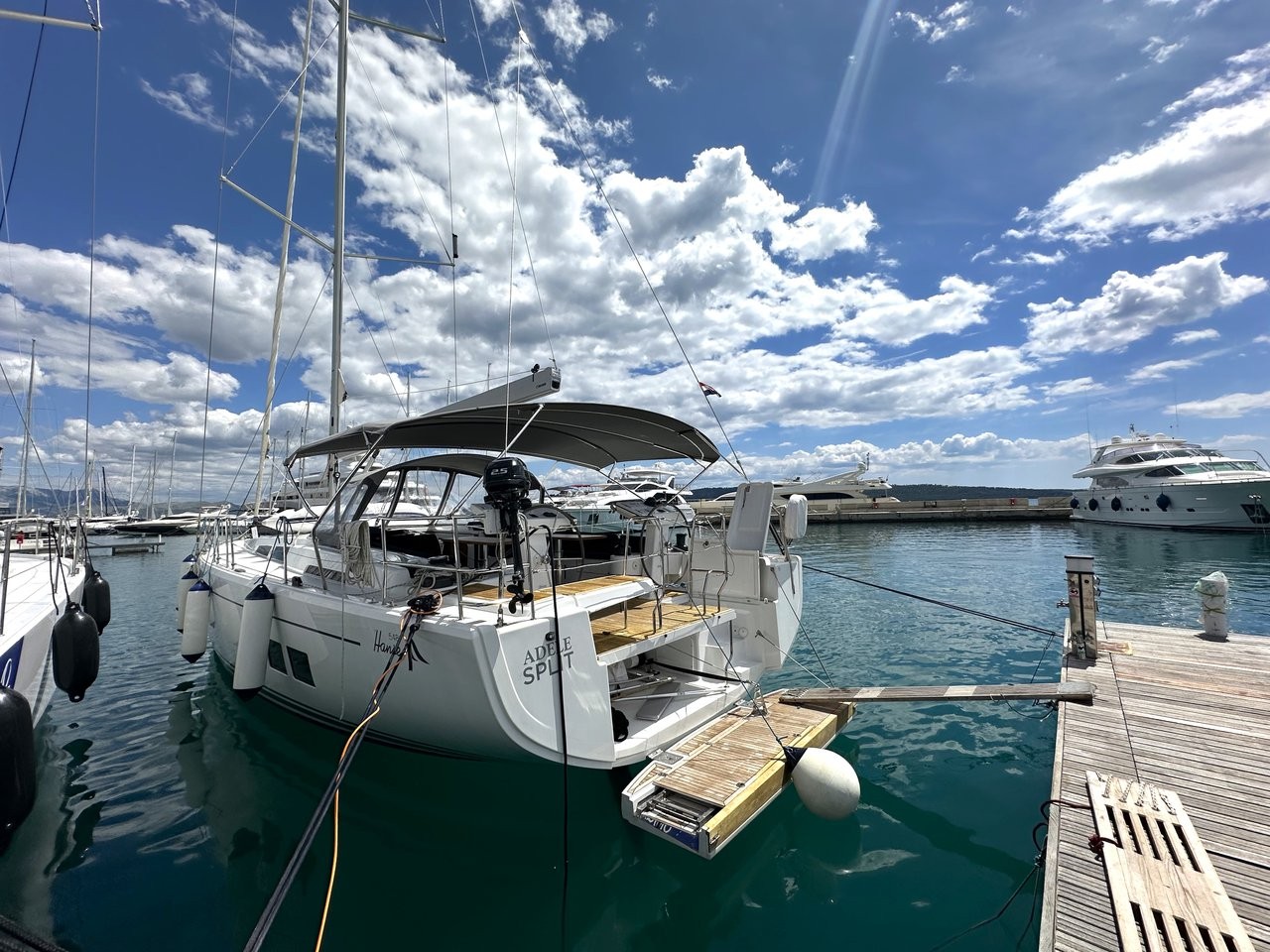 Hanse 548, Adele | Yacht Charter Croatia