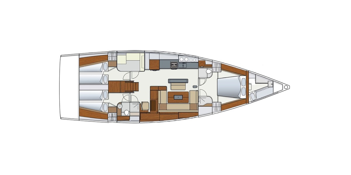 Hanse 575, Vidar | Noleggio di Yacht Croazia