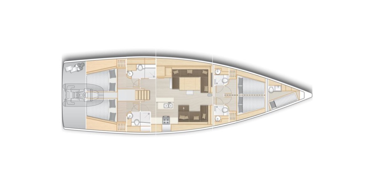 Hanse 588, Constanta | Yacht Charter Croatia