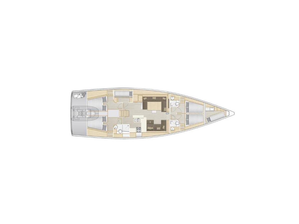 Hanse 588, Hot Stuff | Yacht Charter Croatia