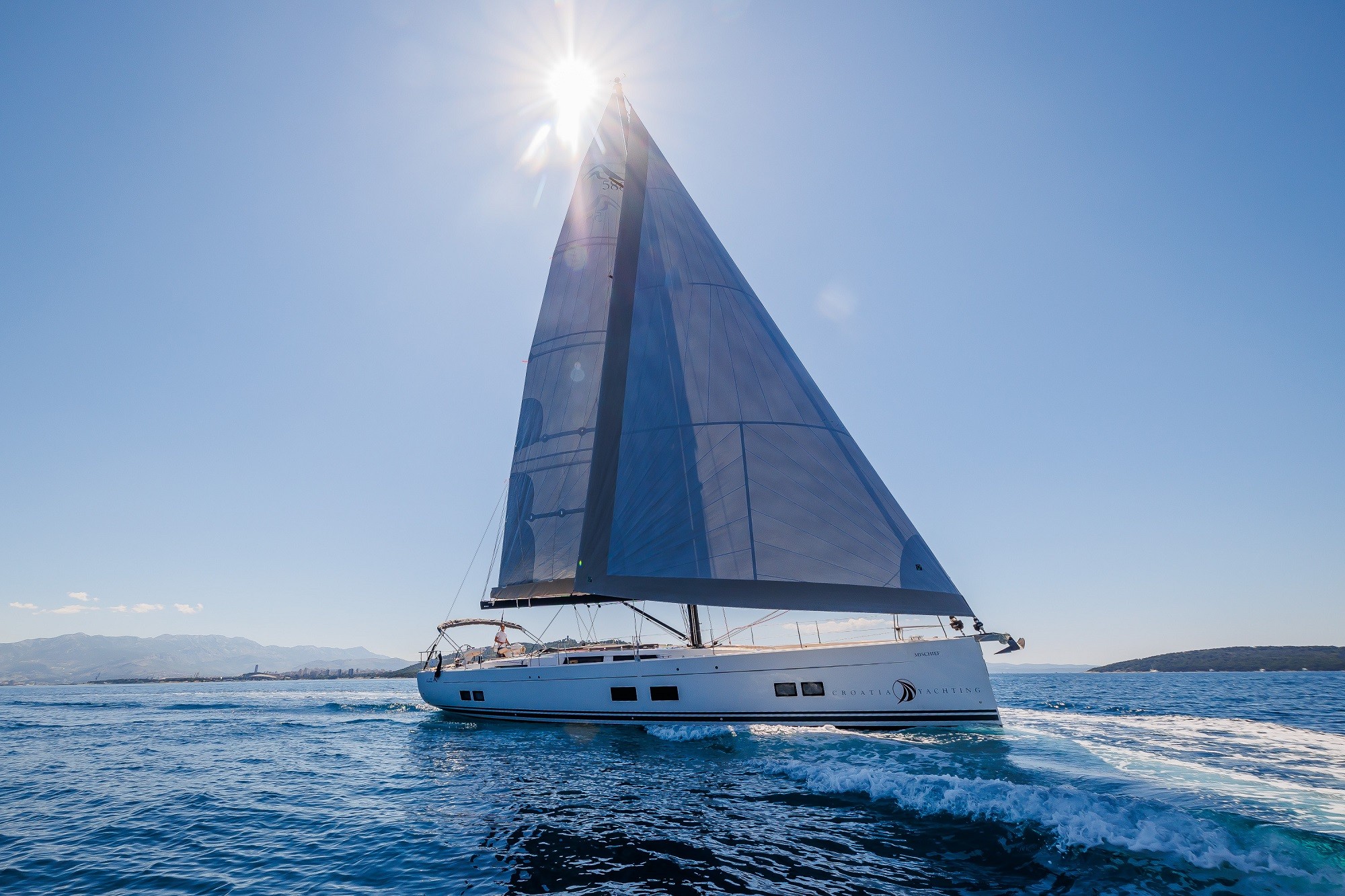 Hanse 588, Mischief 2.0 | Yachtcharter Kroatien