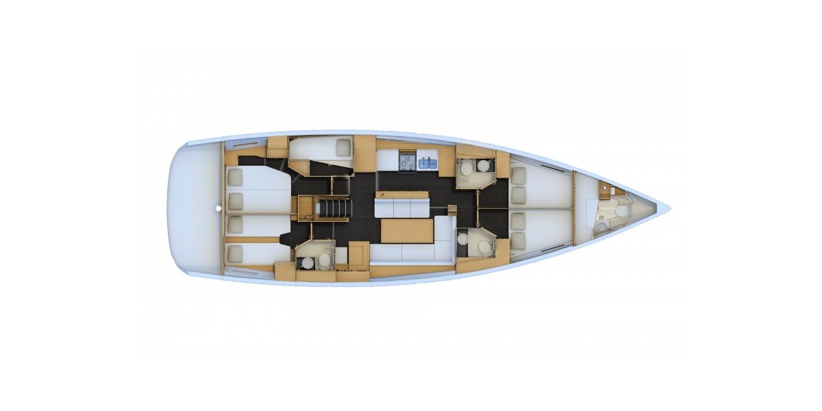 Jeanneau 54, Mary-Lu | Yacht Charter Croatia