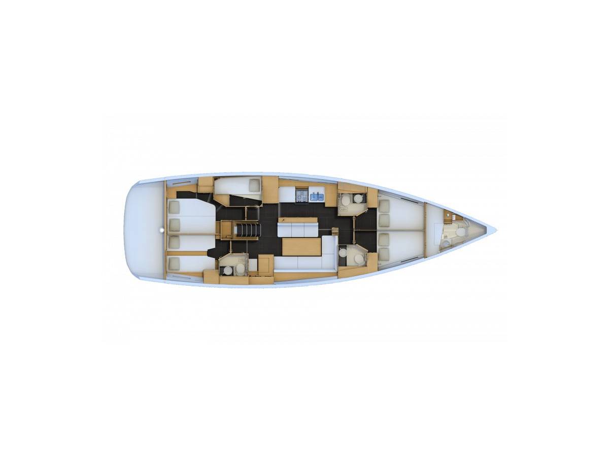 Jeanneau 54, Mary-Lu | Yacht Charter Croatia