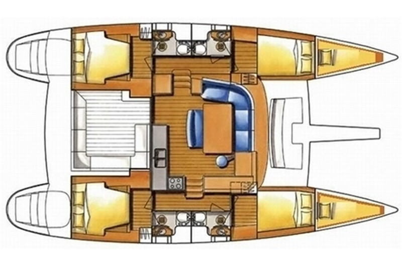 Lagoon 380 S2, Atenea | Yachtcharter Kroatien