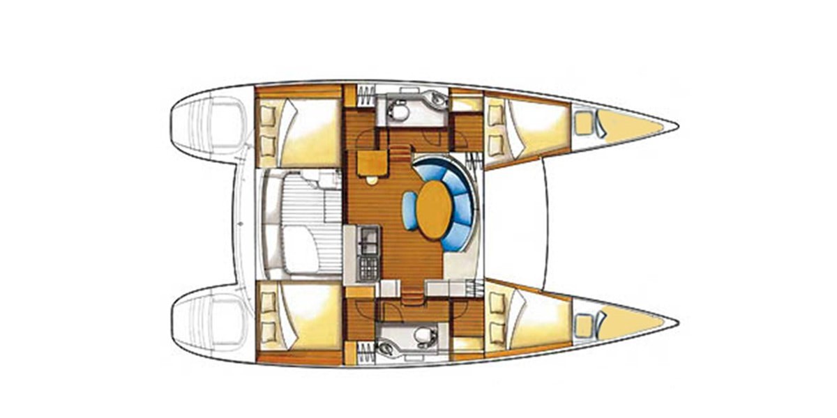 Lagoon 380, Grey Pearl | Yacht Charter Croatia