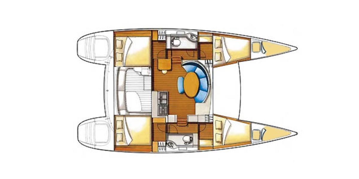 Lagoon 380, Xenia | Yacht Charter Croatia