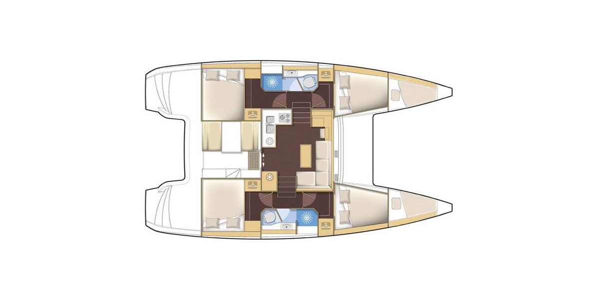 Lagoon 39, White Pearl | Yacht Charter Croatia