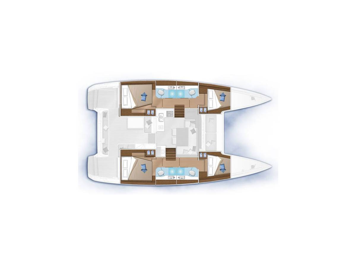 Lagoon 40, Candy | Yachtcharter Kroatien