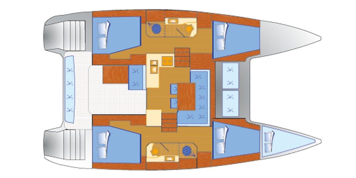Lagoon 40, Balance 69 | Yacht Charter Croatia