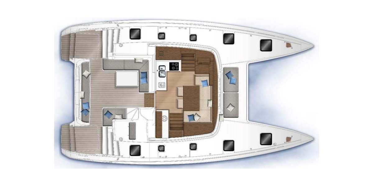 Lagoon 40, Millennium Falcon | Yacht Charter Croatia