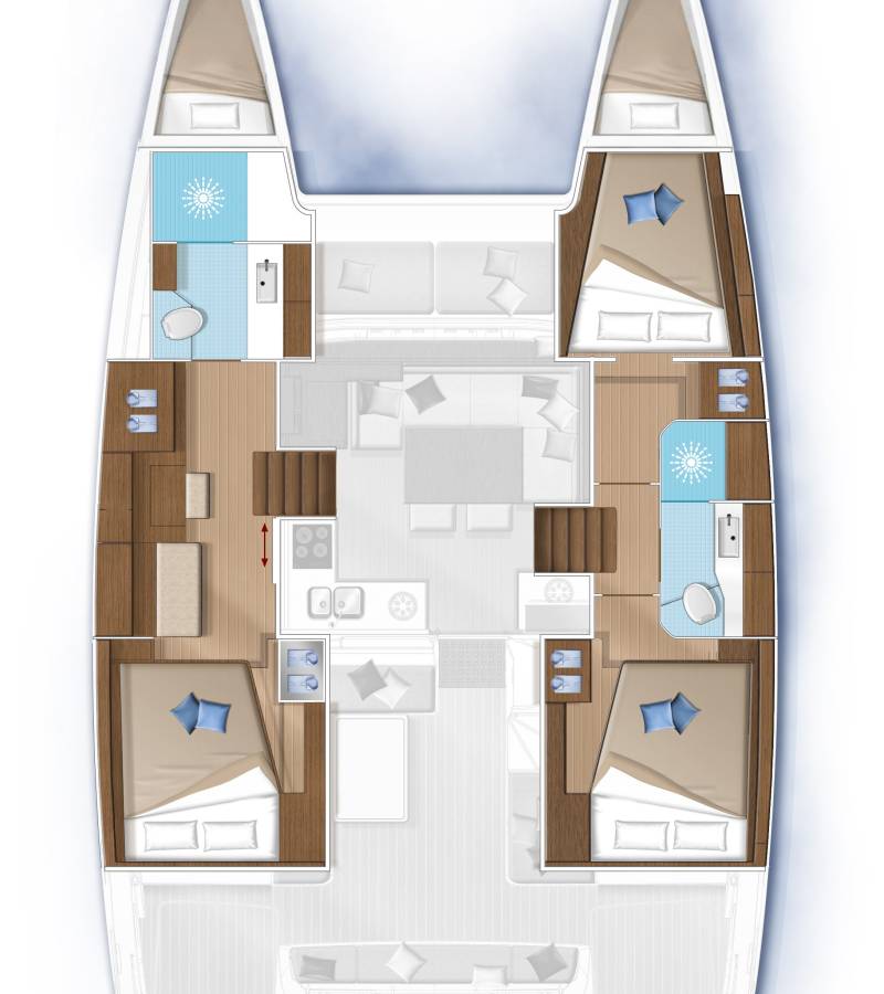 Lagoon 40, Millennium Falcon | Yacht Charter Croatia