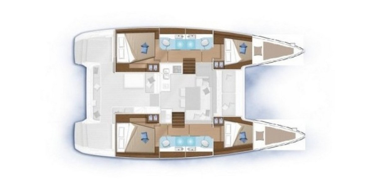 Lagoon 40, Zagvozd | Yachtcharter Kroatien
