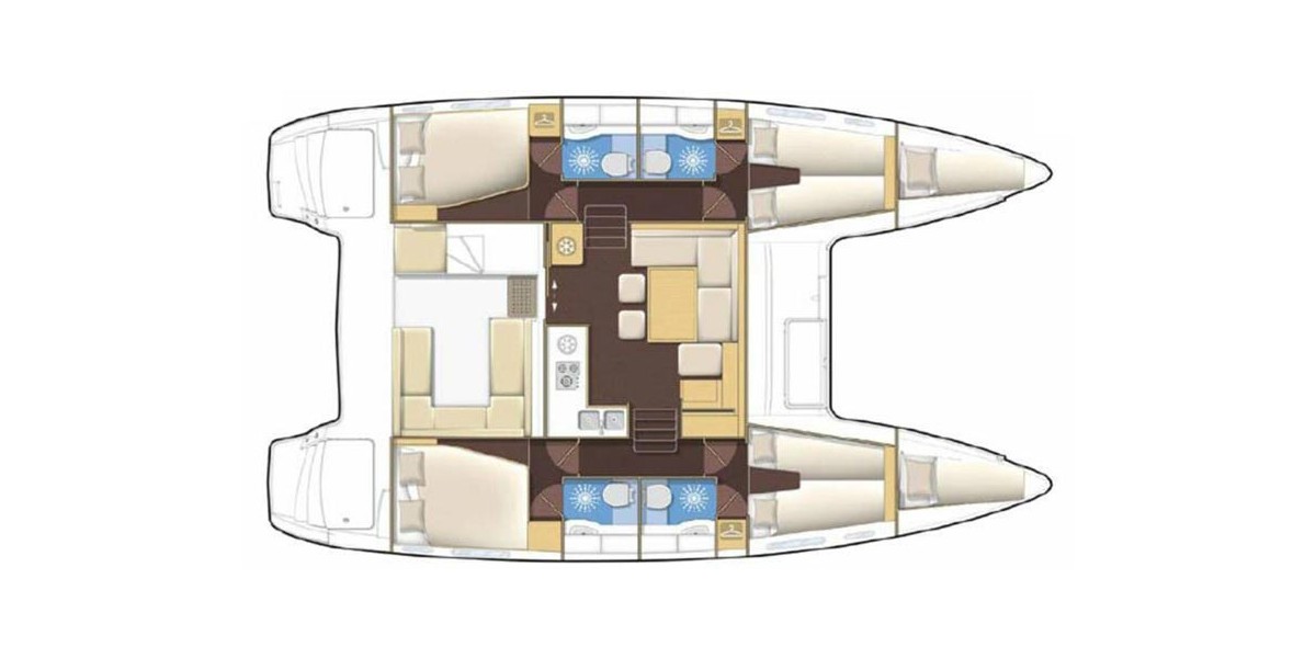 Lagoon 400 S2, Miss Moneypenny | Yacht Charter Croatia