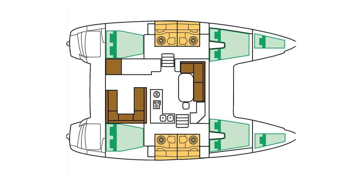 Lagoon 400 S2, First Choice | Yacht Charter Croatia