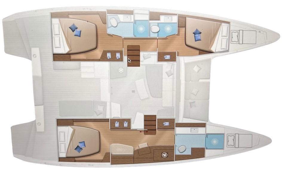 Lagoon 42 Millenium, Slowdown | Yacht Charter Croatia